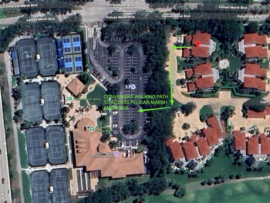 Aerial view of property and surrounding area