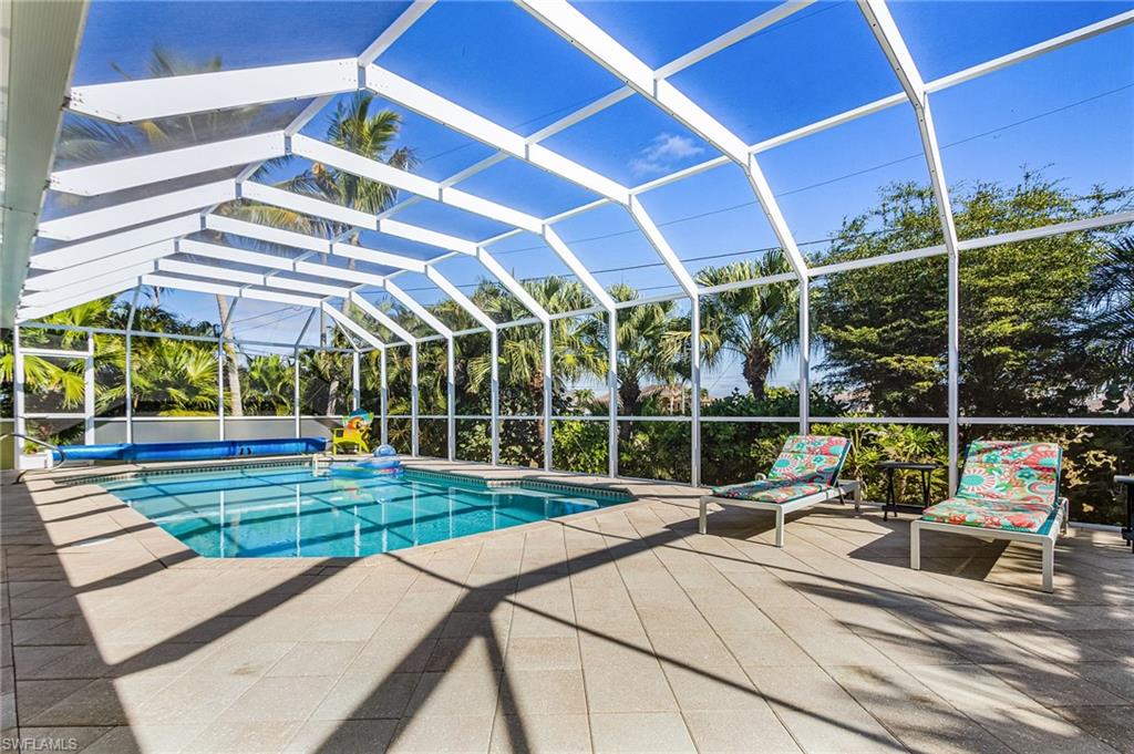 Pool with extended Deck.