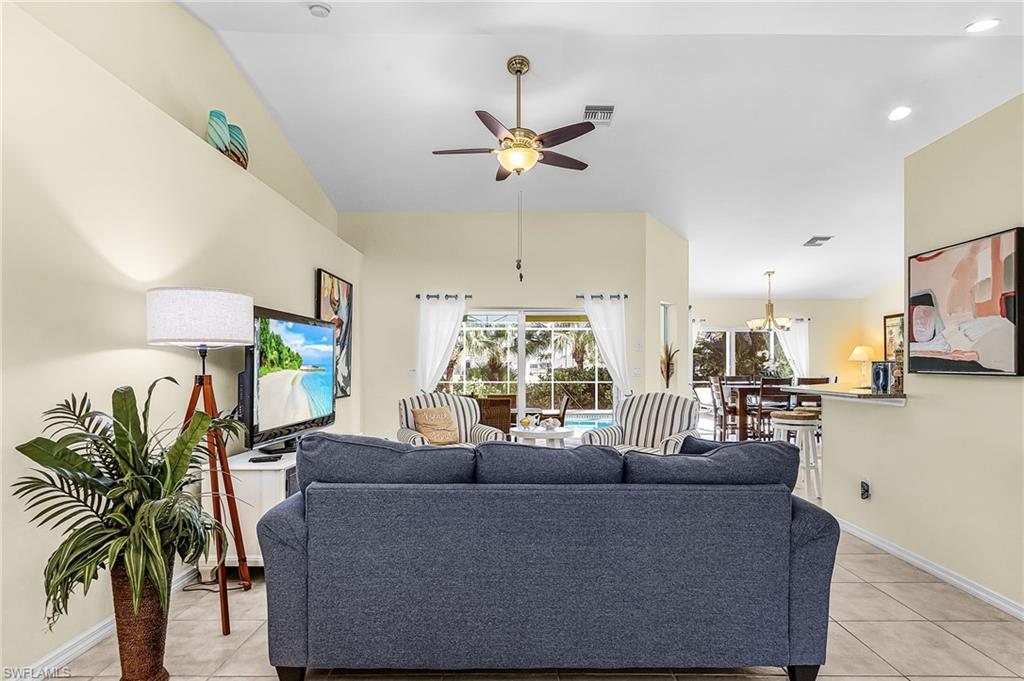 View of Living Room and Nook.
