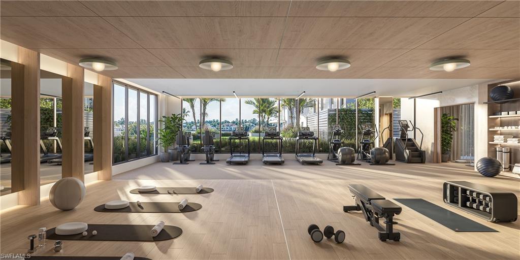 Virtual Rendering of the Gym