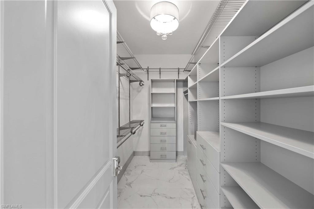 Primary  closet