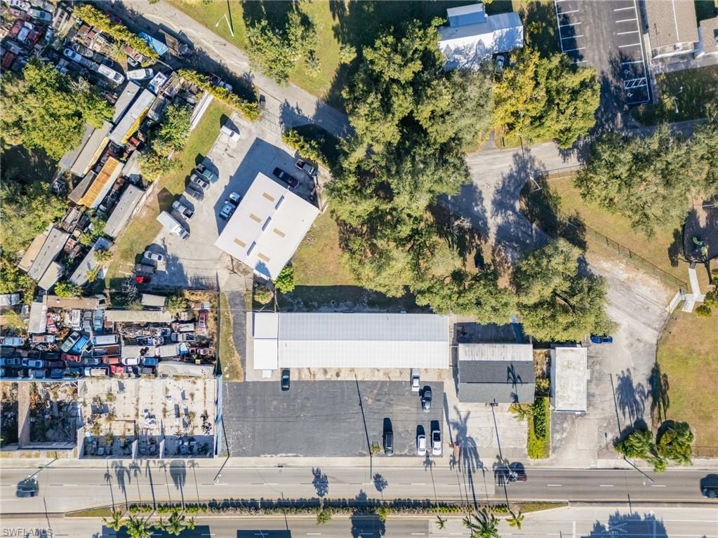 Aerial view of property's location
