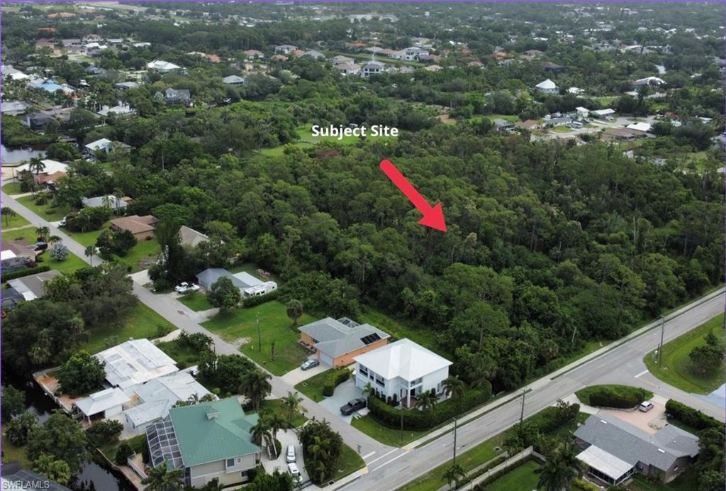 Aerial View of 9501–9599 Pennsylvania Avenue, Bonita Springs, FL 34135