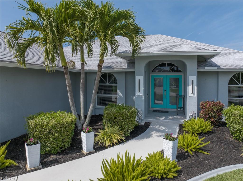 Front entrance ready to welcome you and your guests.