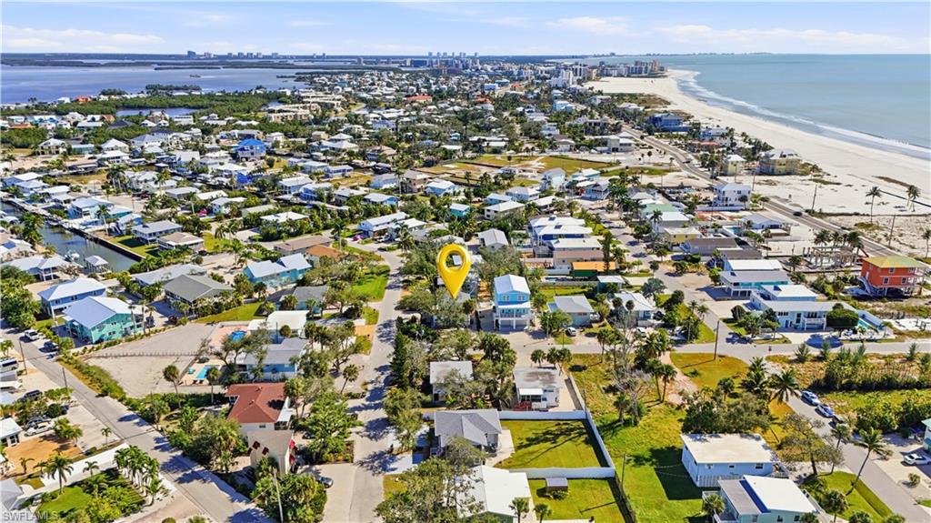 Aerial perspective of FMB featuring extended coastline - Virtually Edited Image