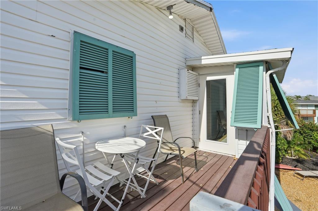 View of deck - Virtually Edited Image