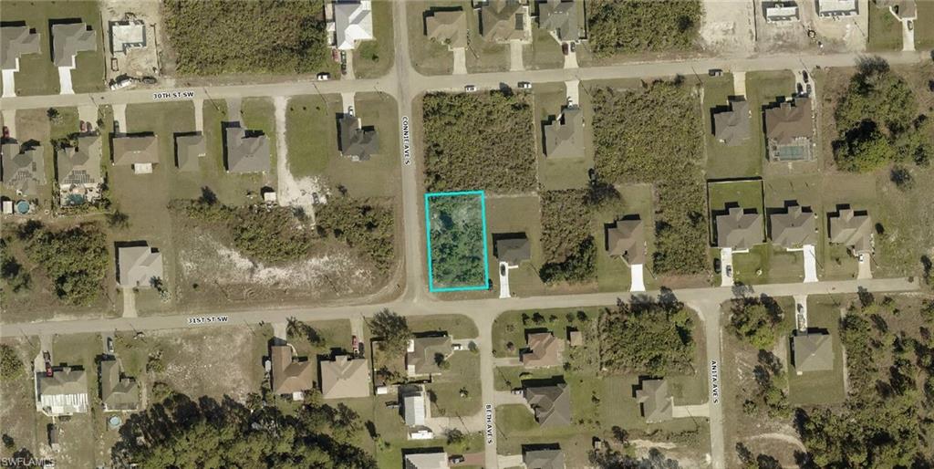 Map / location featuring property parcel outlined