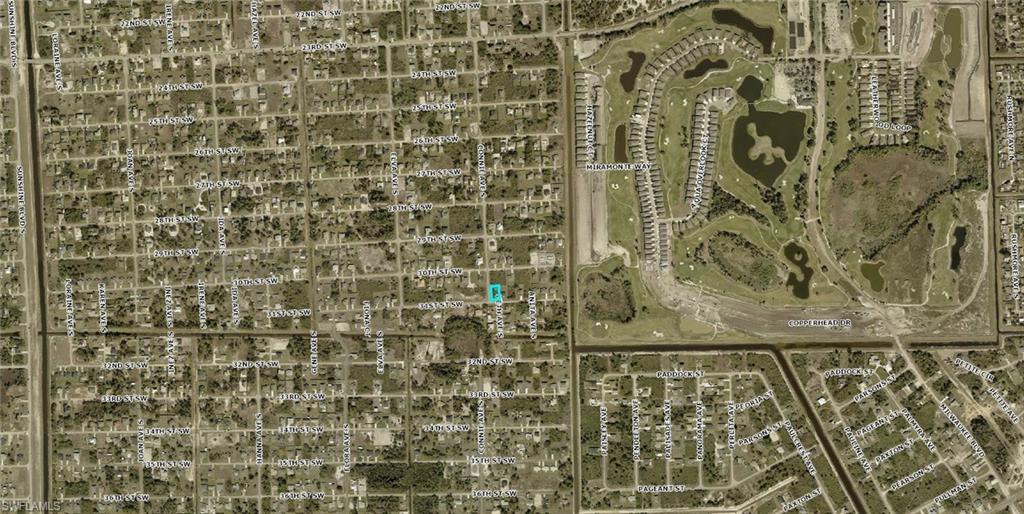 Aerial overview of property's location