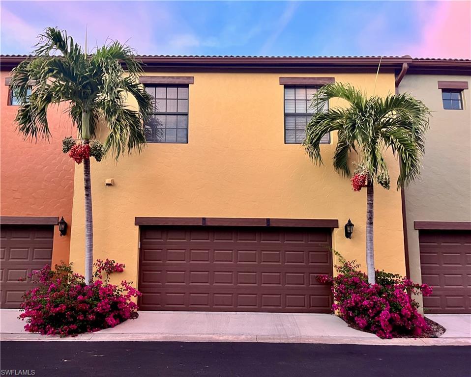 Two car garage with lots of storage