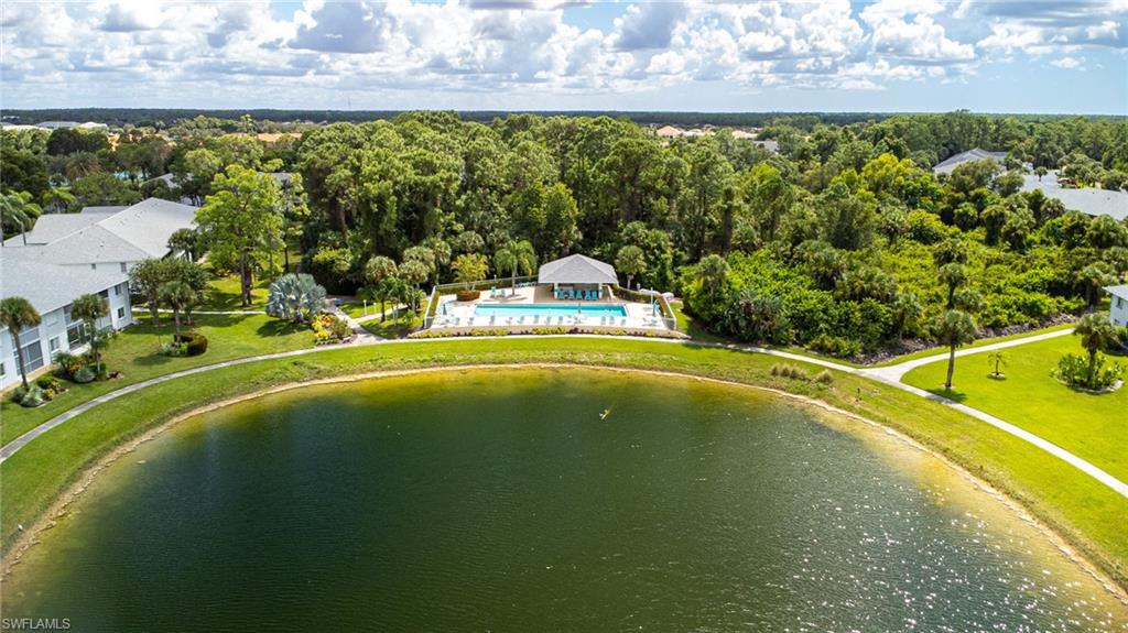 Drone / aerial view of a llake