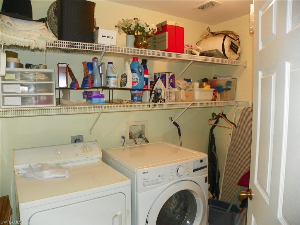 Laundry in residence.