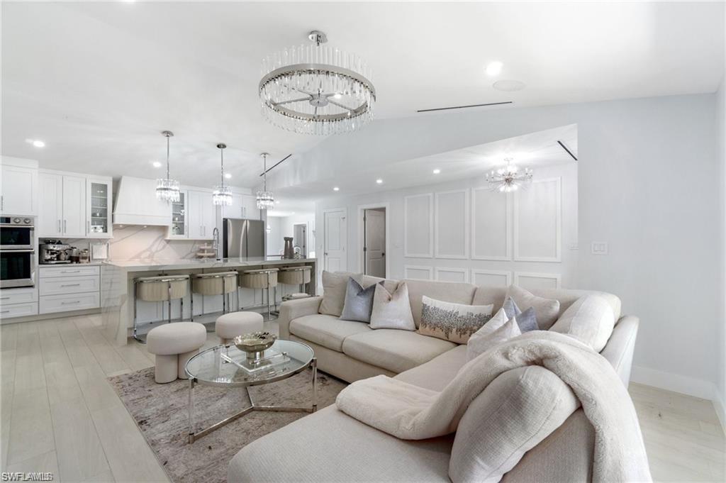 Open living room area