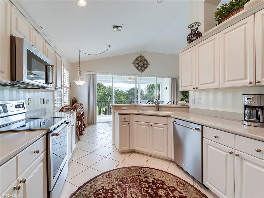 Kitchen has nice view