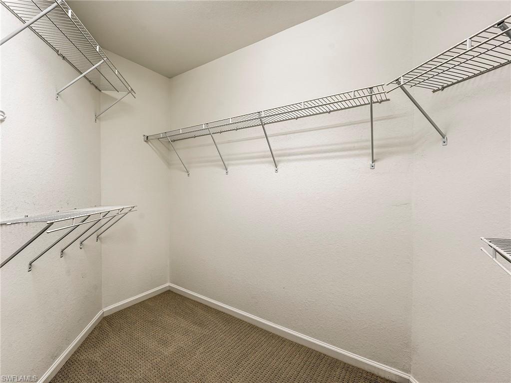 Primary walk-in closet