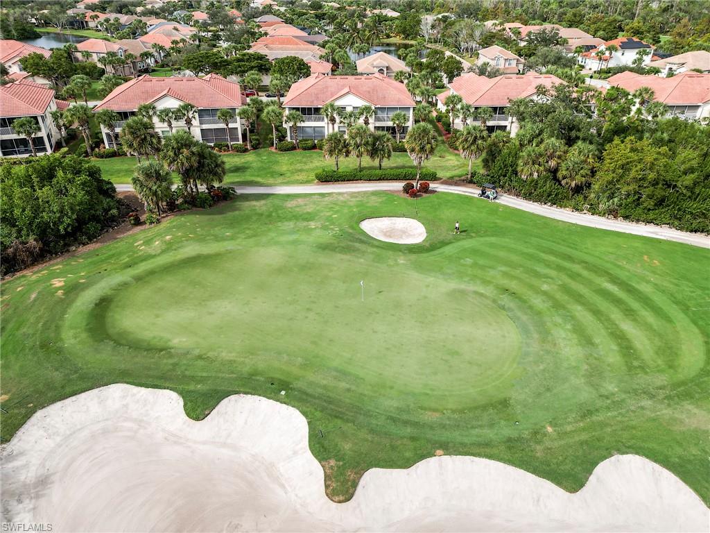 Located on the par 3 14th green