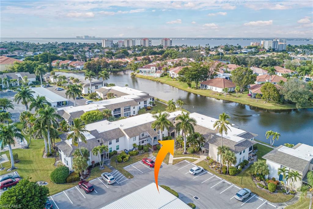 View of urban area featuring a nearby body of water and nearby suburban area