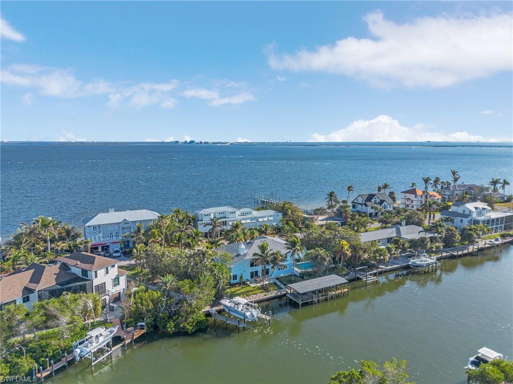 Water view with nearby suburban area