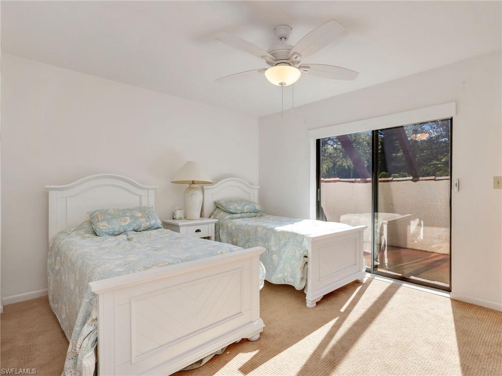 Second bedroom with private patio