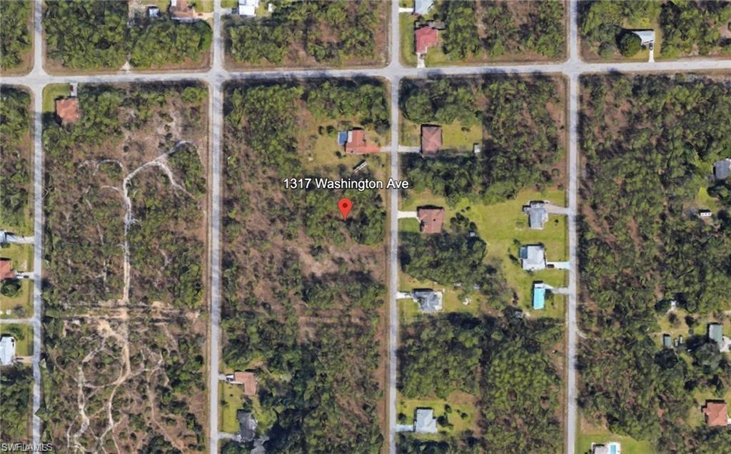 Aerial overview of property's location