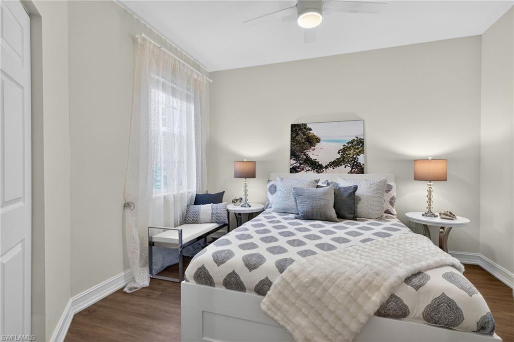 3rd tv in 2nd bedroom with Queen bed