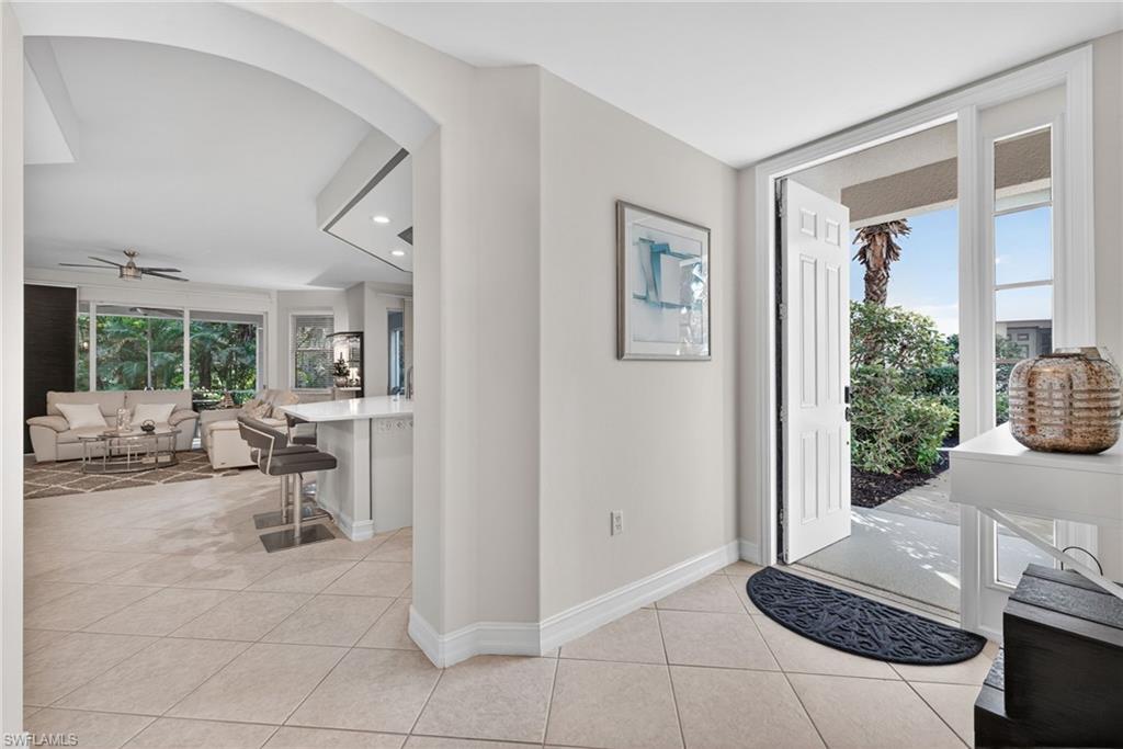 Great room and living area from foyer