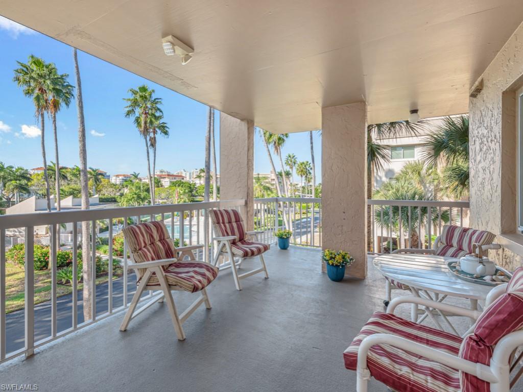 Open Air patio to see pool and sunsets
