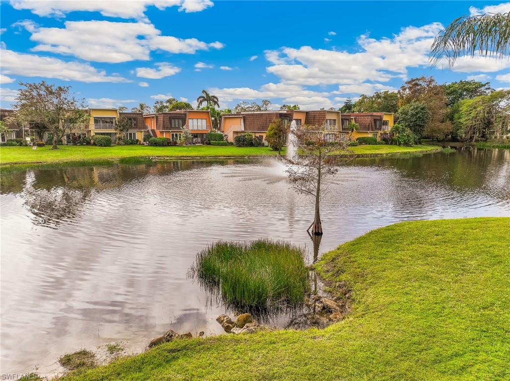 Aerial of pond