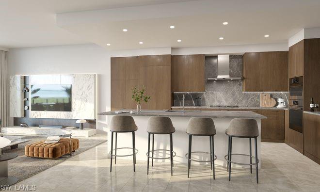 Kitchen - All artist’s renderings are proposed concepts shown only for marketing purposes and are based upon current development plans, which are subject to change by the developer, WSR-Colony, LLC, which reserves the right to make changes at its sole discretion, without prior notice or approval of the purchaser.