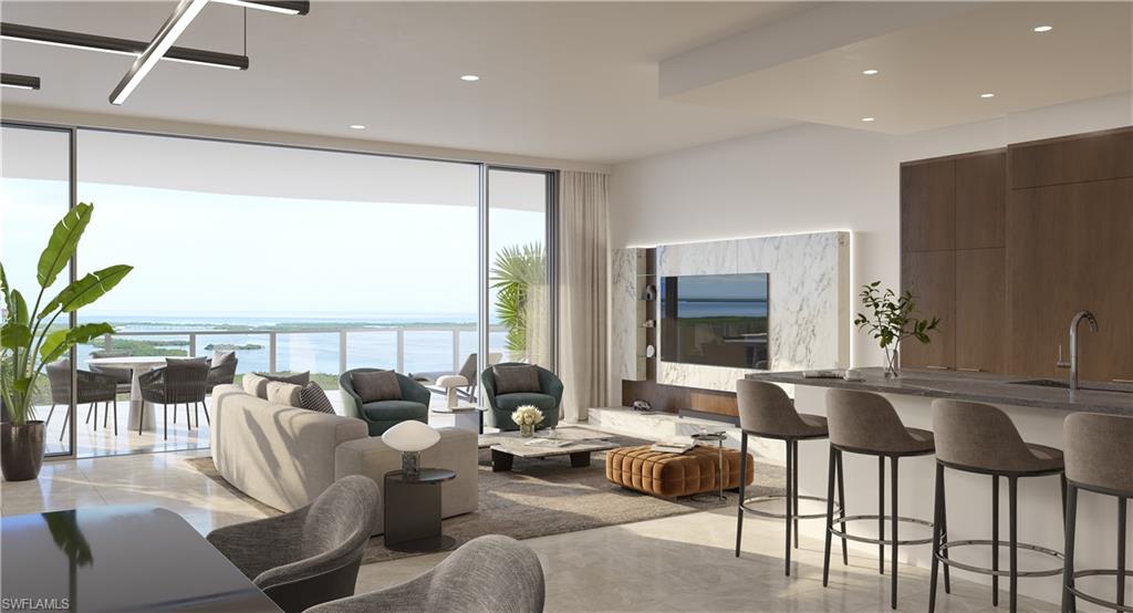 Great Room - All artist’s renderings are proposed concepts shown only for marketing purposes and are based upon current development plans, which are subject to change by the developer, WSR-Colony, LLC, which reserves the right to make changes at its sole discretion, without prior notice or approval of the purchaser.