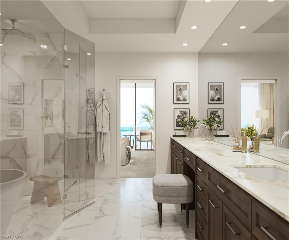Owner Bathroom - All artist’s renderings are proposed concepts shown only for marketing purposes and are based upon current development plans, which are subject to change by the developer, WSR-Colony, LLC, which reserves the right to make changes at its sole discretion, without prior notice or approval of the purchaser.