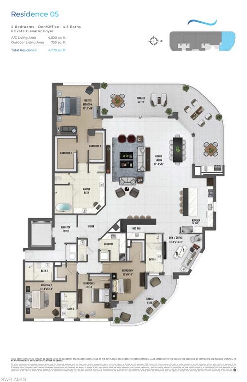 Floor Plan - All artist’s renderings are proposed concepts shown only for marketing purposes and are based upon current development plans, which are subject to change by the developer, WSR-Colony, LLC, which reserves the right to make changes at its sole discretion, without prior notice or approval of the purchaser.