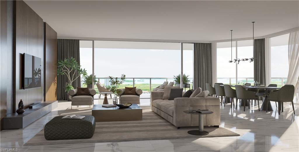 Great Room - All artist’s renderings are proposed concepts shown only for marketing purposes and are based upon current development plans, which are subject to change by the developer, WSR-Colony, LLC, which reserves the right to make changes at its sole discretion, without prior notice or approval of the purchaser.