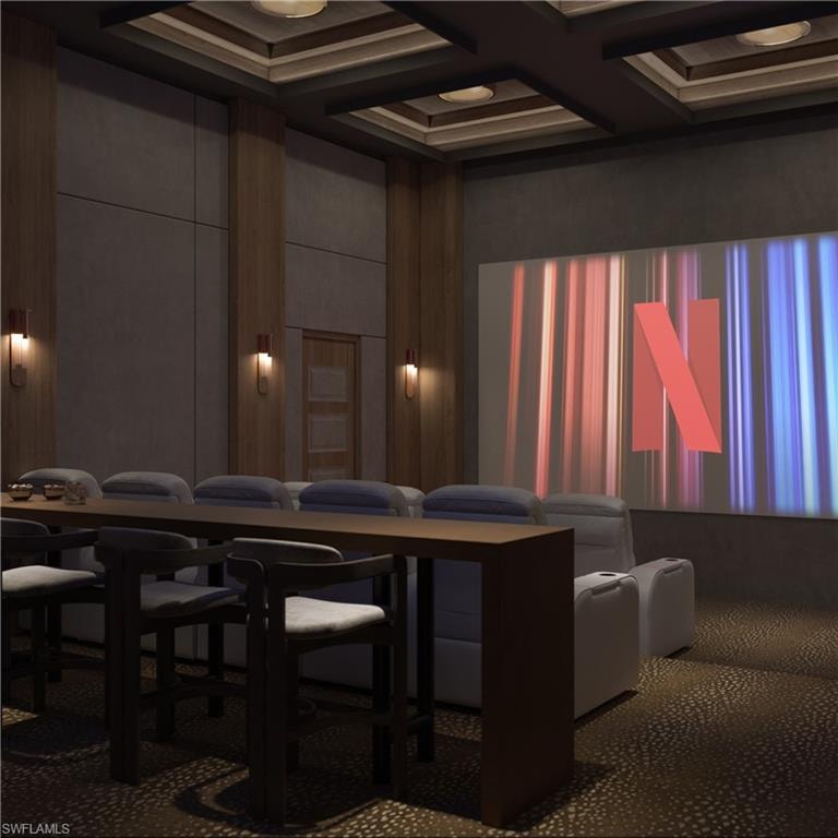 Theatre Room - All artist’s renderings are proposed concepts shown only for marketing purposes and are based upon current development plans, which are subject to change by the developer, WSR-Colony, LLC, which reserves the right to make changes at its sole discretion, without prior notice or approval of the purchaser.