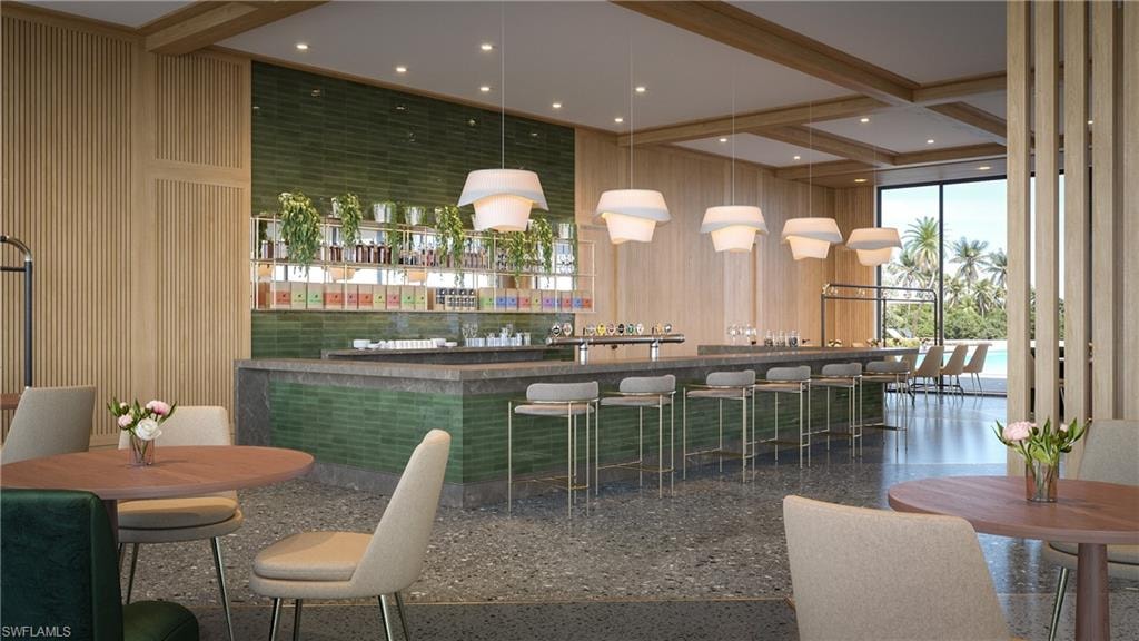 Cafe - All artist’s renderings are proposed concepts shown only for marketing purposes and are based upon current development plans, which are subject to change by the developer, WSR-Colony, LLC, which reserves the right to make changes at its sole discretion, without prior notice or approval of the purchaser.