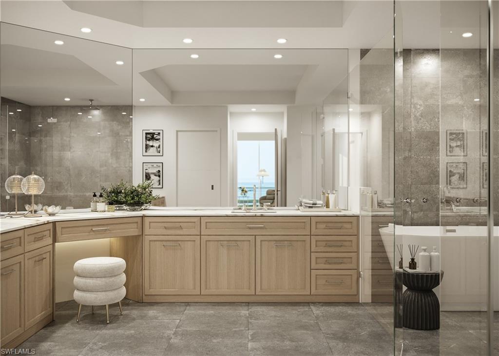 Owner Bathroom - All artist’s renderings are proposed concepts shown only for marketing purposes and are based upon current development plans, which are subject to change by the developer, WSR-Colony, LLC, which reserves the right to make changes at its sole discretion, without prior notice or approval of the purchaser.