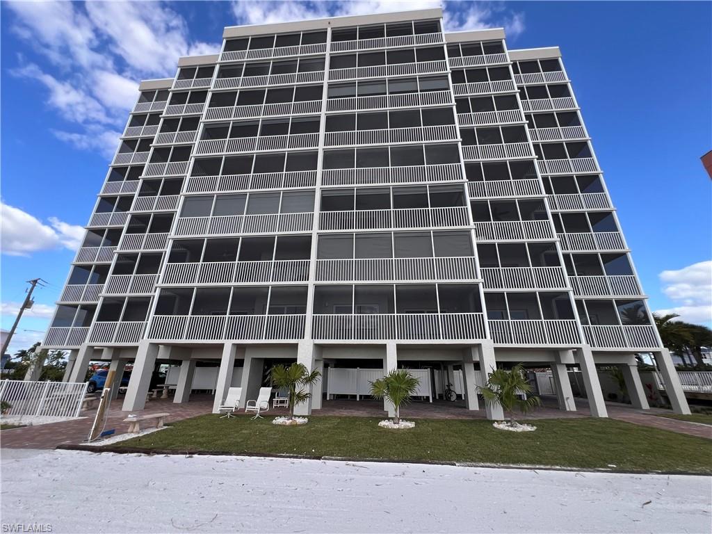 view of building from beach