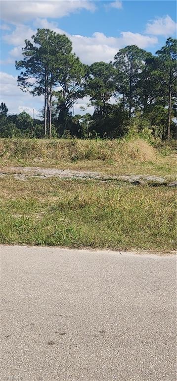 View of asphalt road