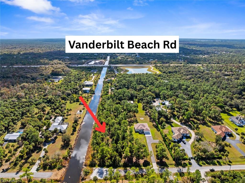 2.73 acre, UPLAND/RARE ZERO WETLAND/X FLOOD ZONE, just blocks from soon to open Vanderbilt Beach Rd. (spring/summer 2026).