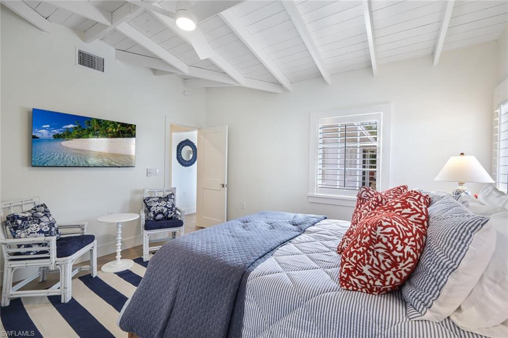 Primary Bedroom with King Bed and Seating Area