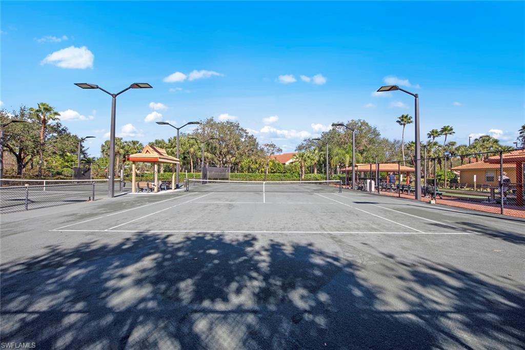 TENNIS AND BOCCE COURTS