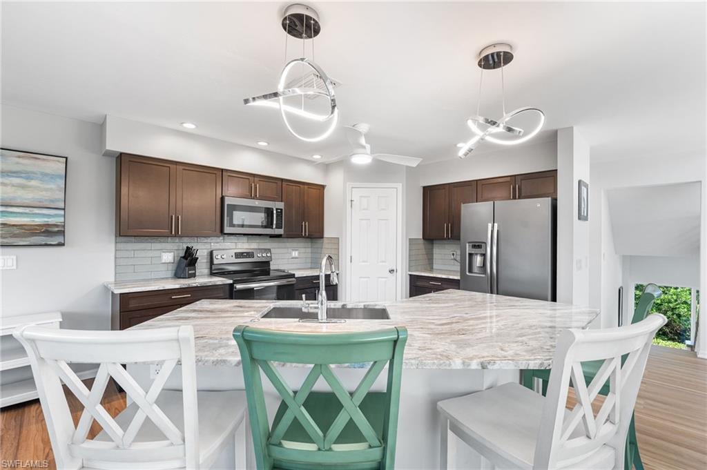 Kitchen with Quartz Countertops