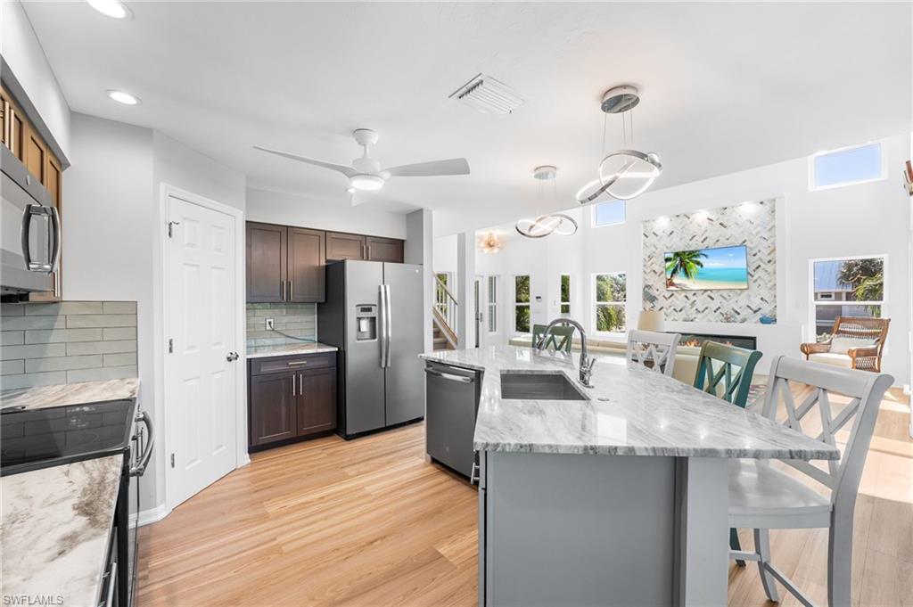 A beautifully updated kitchen designed for everyday ease and effortless entertaining.