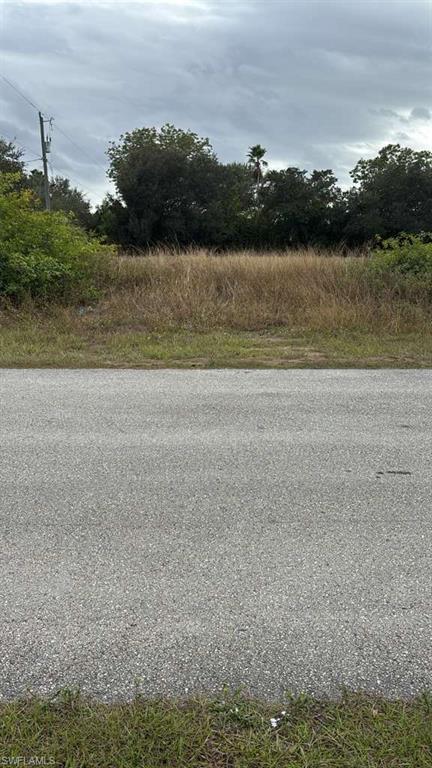 View of asphalt road