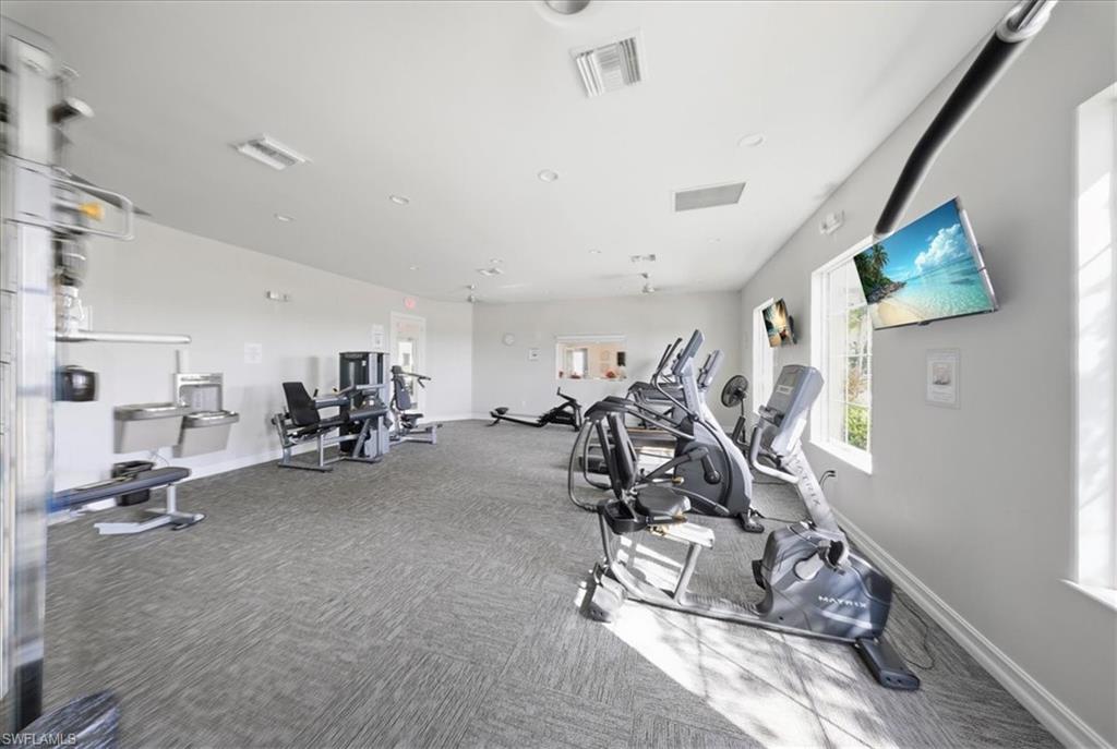 View of gym