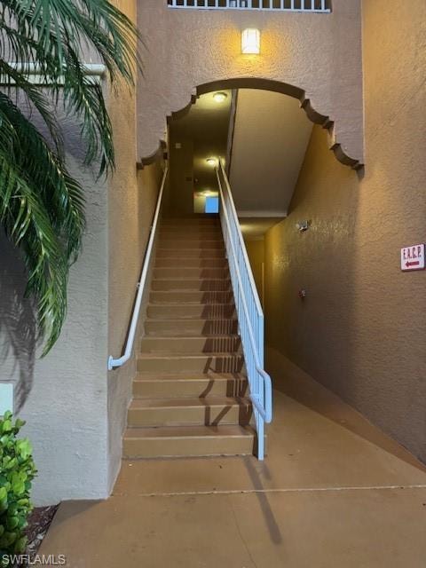 View of staircase