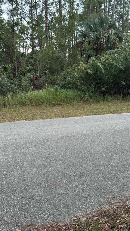 View of asphalt road
