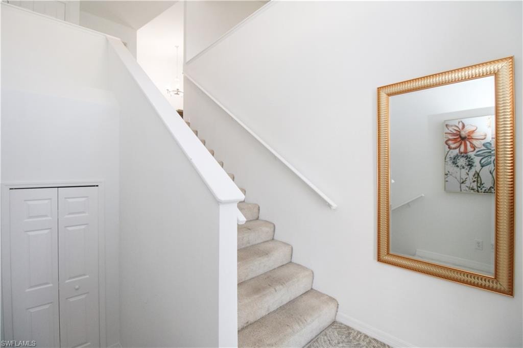 View of staircase