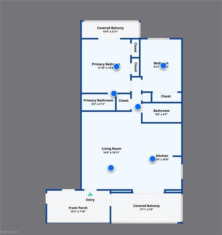 Floor Plan of Condo