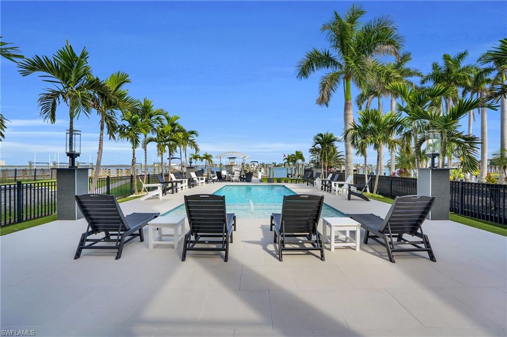View of pool featuring a patio - Virtually Edited Image