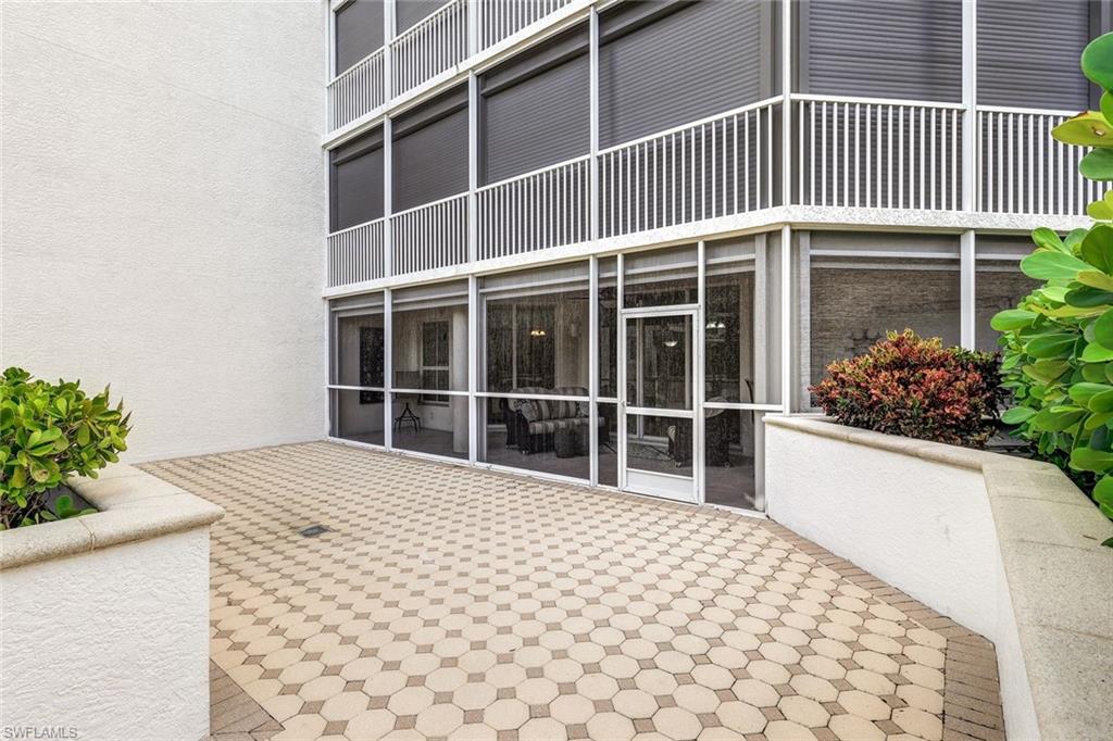 ENTRANCE TO CONDO FROM TERRACE